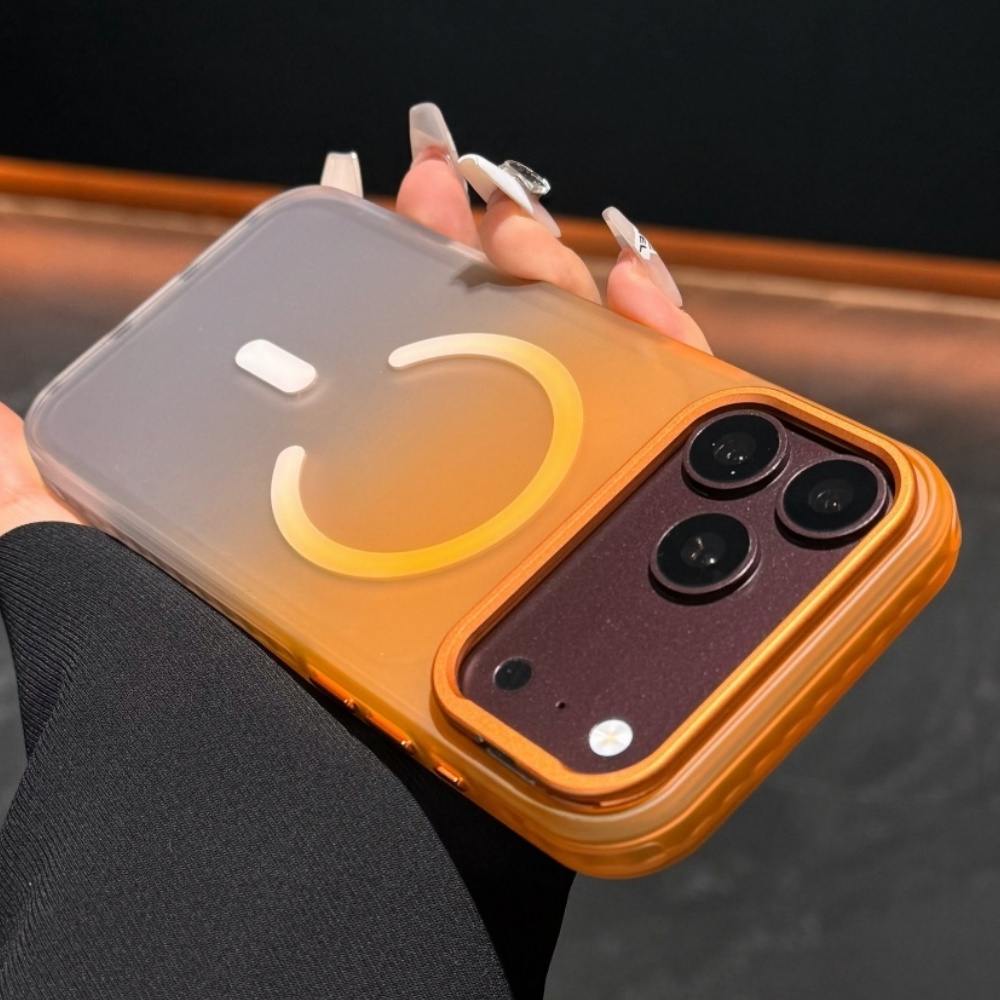 Phone Cases With Stand - Modische magnetische Linsenrahmen-Ständer-Handyhülle für iPhone 18