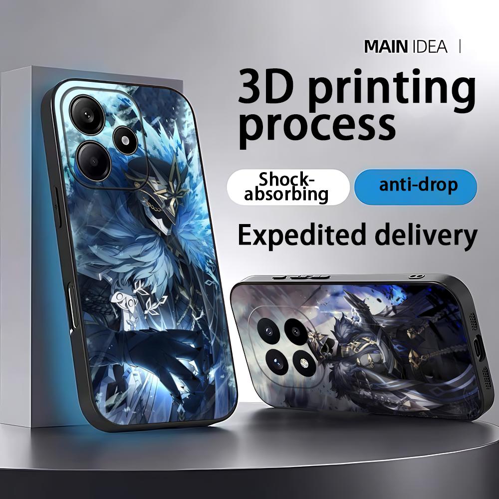 Xiaomi Redmi Note 14 - Genshin Impact Capitano Handyhülle für Xiaomi