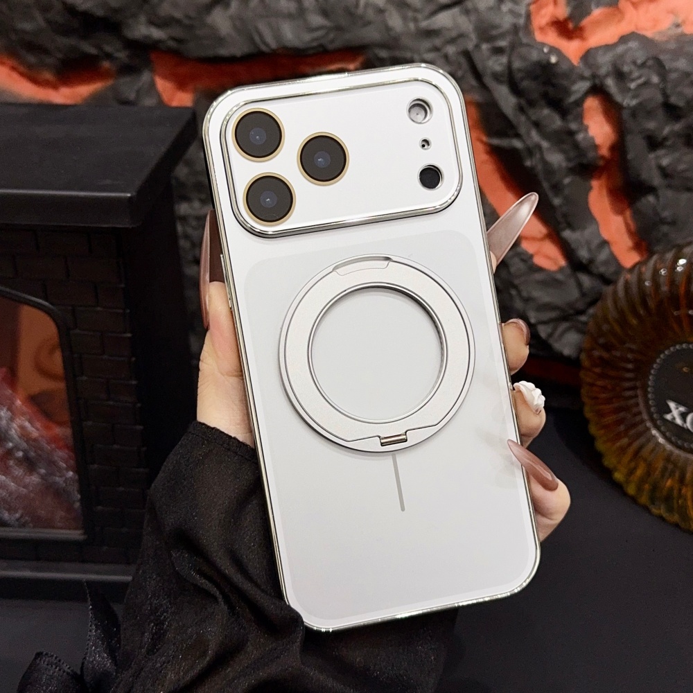 Phone Cases With Stand - Magnetischer Ring-Drehständer Handyhülle für iPhone 17