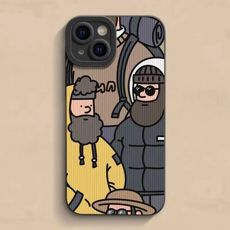 Phone Cases For Samsung A14 - Cartoon Onkel Handyhülle für Samsung Galaxy