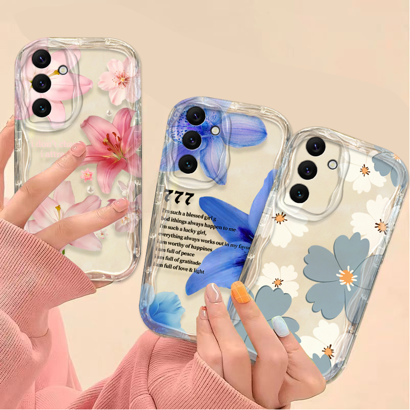 Schöne Rosa Lilien-Muster Hand – Phone Cases For Samsung A14 Bewertung und Preis