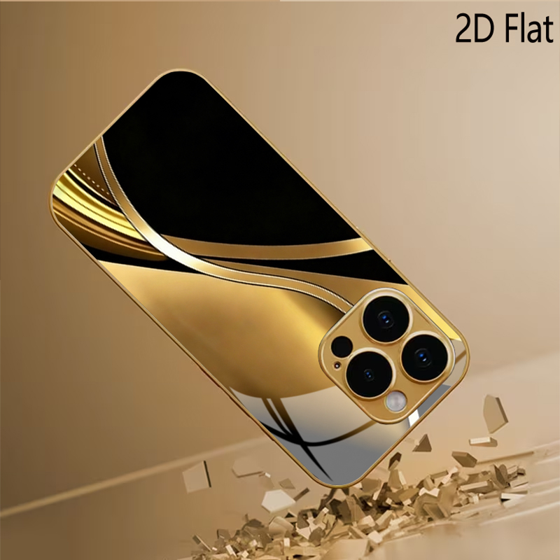 Schwarzgold-Druck, gemustertes – Phone Cases That Cover The Camera Bewertung und Preis