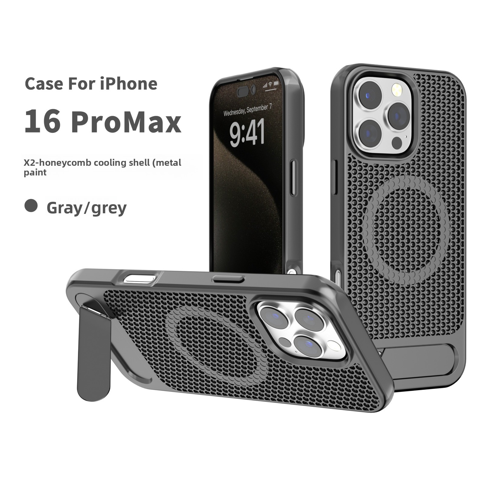 3D hohle Wabenkühlung magnetis – Phone Cases With Stand Bewertung und Preis