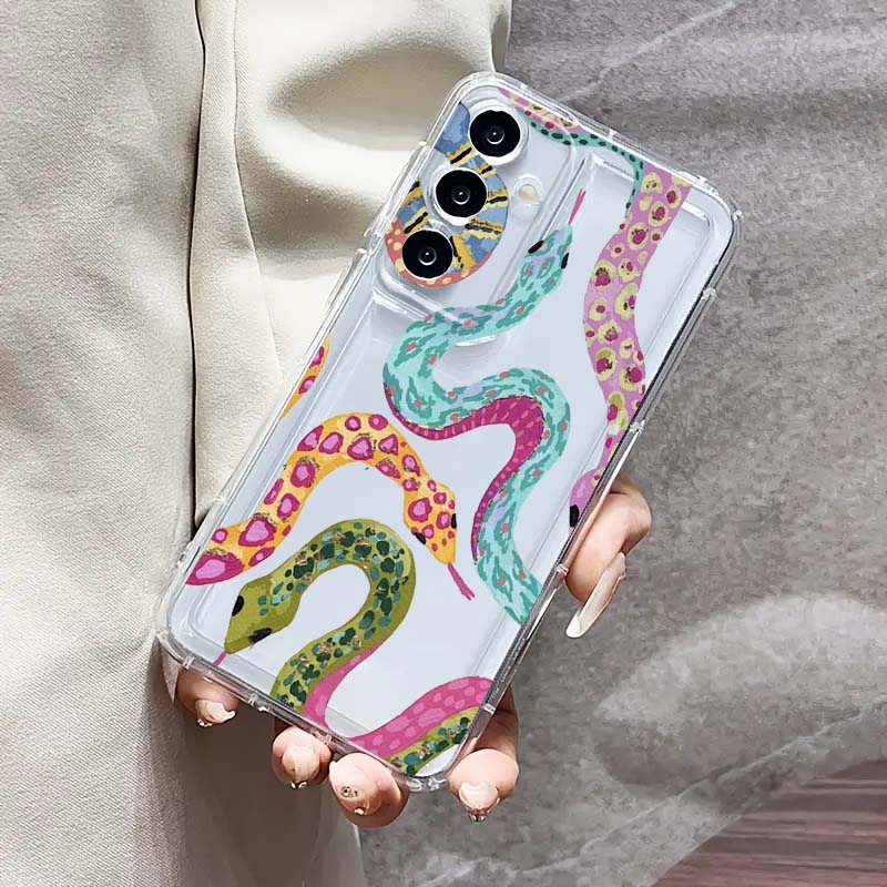 Bunte, lustige Schlangen-Handy – Phone Cases For Samsung A14 Bewertung und Preis