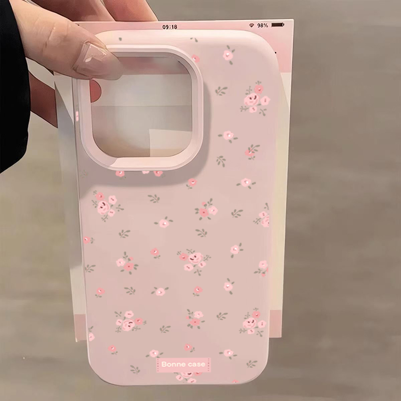 INS Korea Rosa Blume Telefon F – Phone Cases Korean Bewertung und Preis