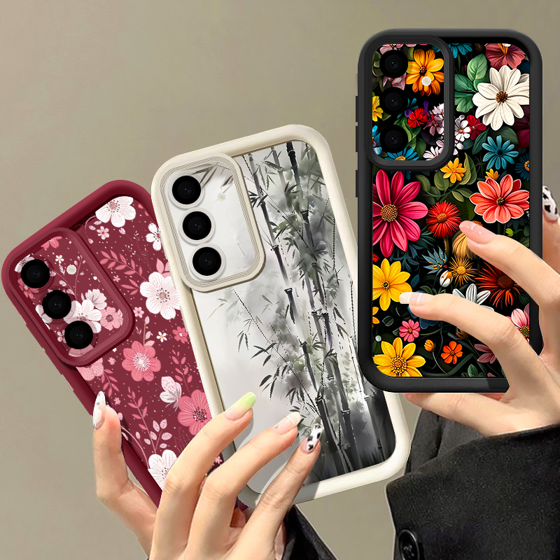 Bunte Blumenmuster-Hülle für S – Phone Cases For Samsung A14 Bewertung und Preis