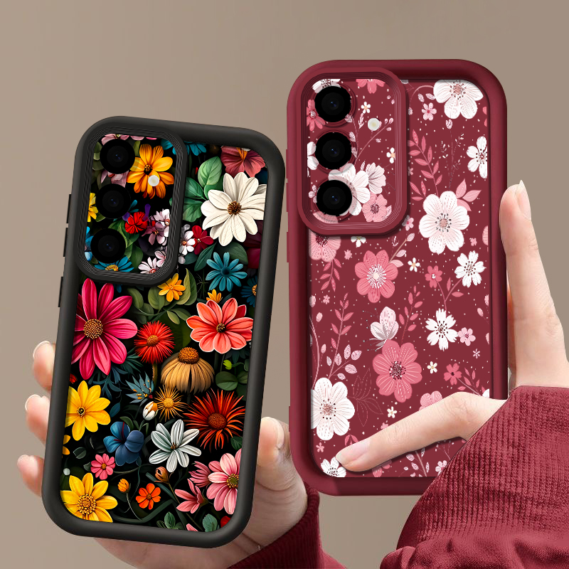 Bunte Blumenmuster-Hülle für S – Phone Cases For Samsung A14 Bewertung und Preis