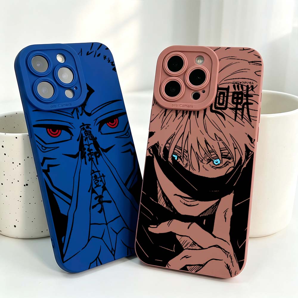 Anime Jujutsu Kaisen Coole Sil – Phone Cases Iphone 12 Bewertung und Preis