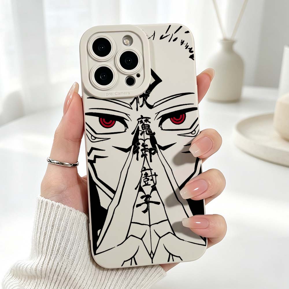 Anime Jujutsu Kaisen Coole Sil – Phone Cases Iphone 12 Bewertung und Preis