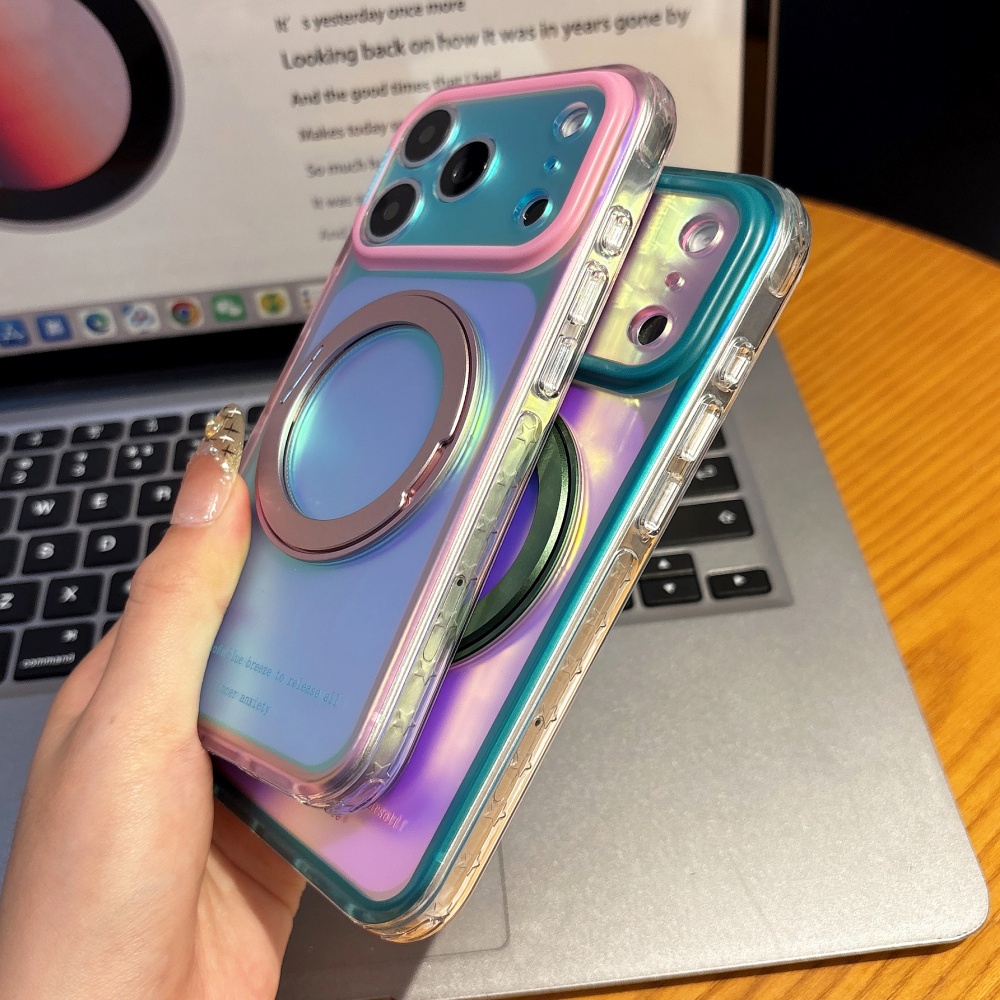 Luxuriöse Laser-Aurora-Dopamin – Phone Cases Vogue Bewertung und Preis