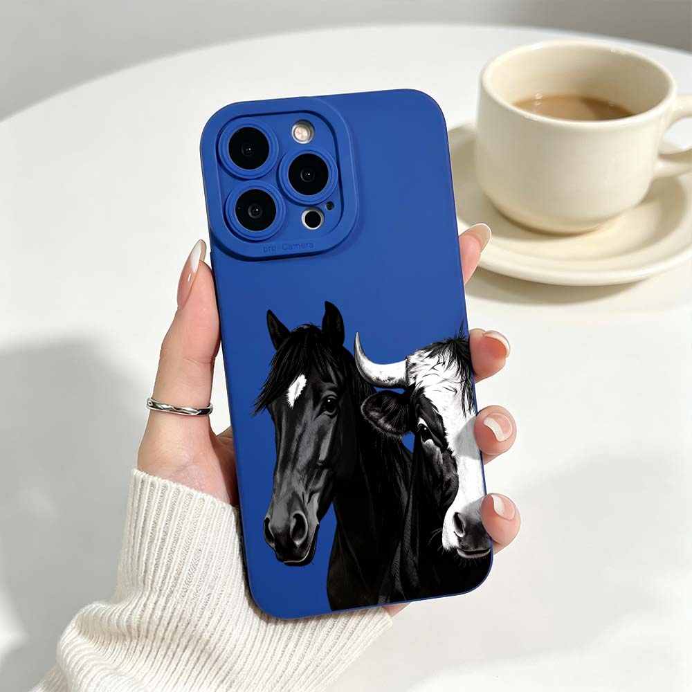 Ochsen und Pferde für Apple iP – Phone Cases Horse Bewertung und Preis