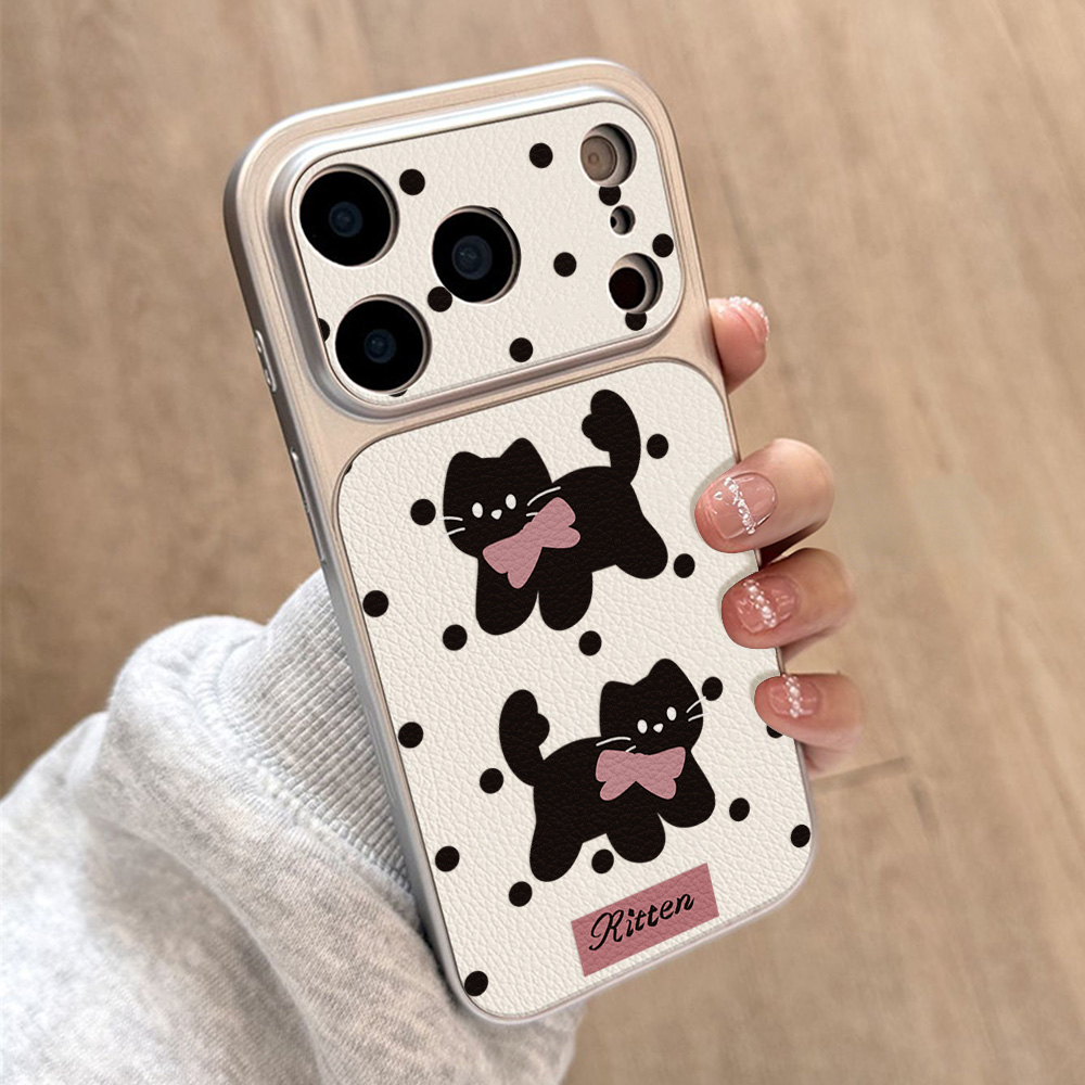 Niedliche Welpen-Leder-Handyhü – Phone Cases That Cover The Camera Bewertung und Preis
