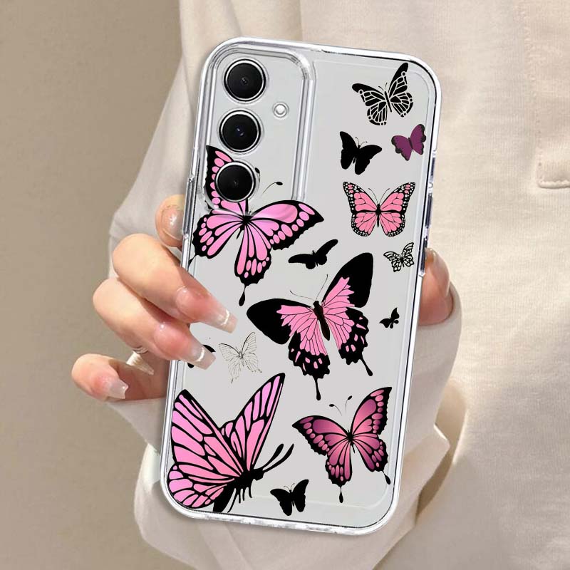 Lila Schmetterling Grafik Hand – Phone Cases For Samsung A14 Bewertung und Preis