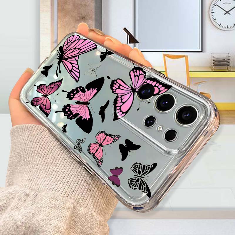 Lila Schmetterling Grafik Hand – Phone Cases For Samsung A14 Bewertung und Preis