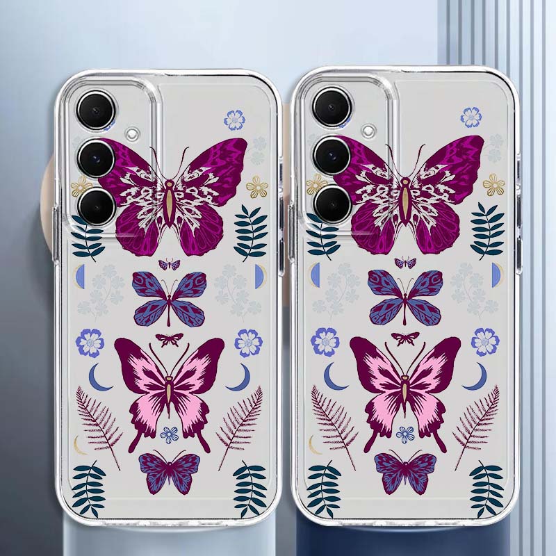 Lila Schmetterling Grafik Hand – Phone Cases For Samsung A14 Bewertung und Preis