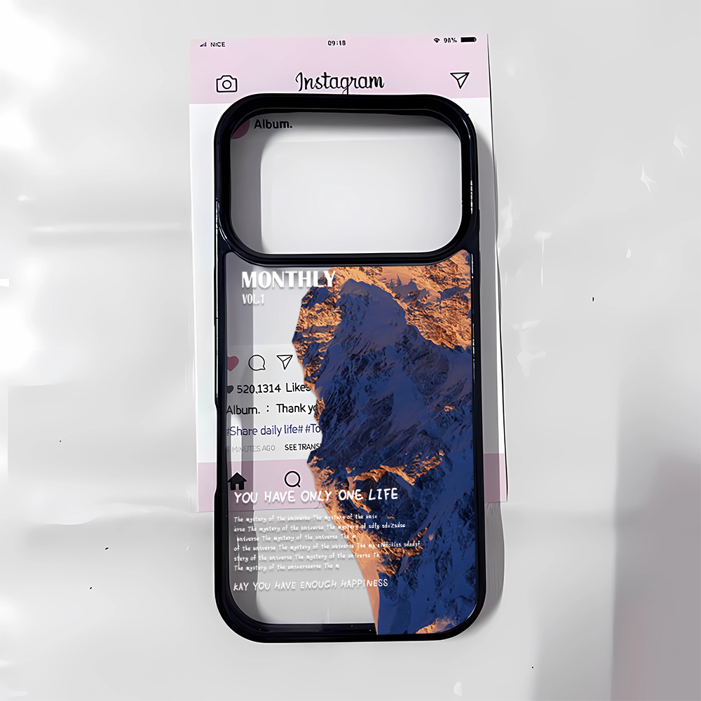 Blaue Natur-Berglandschaft Ele – Phone Cases That Cover The Camera Bewertung und Preis