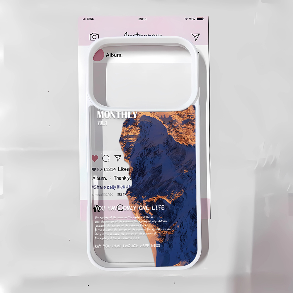 Blaue Natur-Berglandschaft Ele – Phone Cases That Cover The Camera Bewertung und Preis