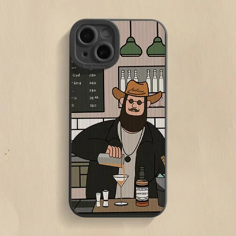 Cartoon Onkel Handyhülle für S – Phone Cases For Samsung A14 Bewertung und Preis